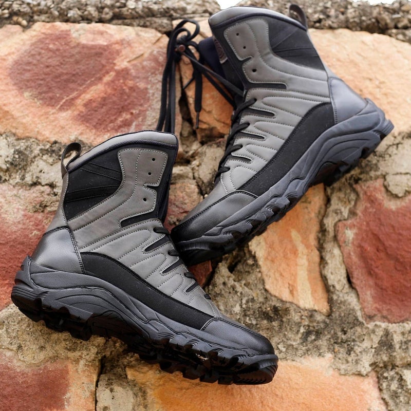 Bacca Bucci Flame 7 Eye Moto Waterproof Snow Boots - Image 5